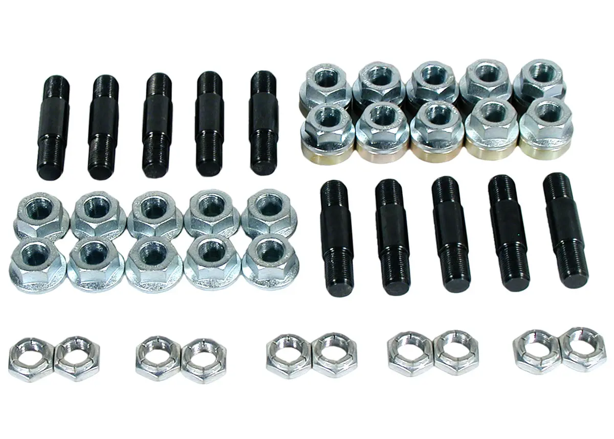 5/8" Steel Stud / Steel Lugnut Kit (1.187" Shoulder) 51580 1