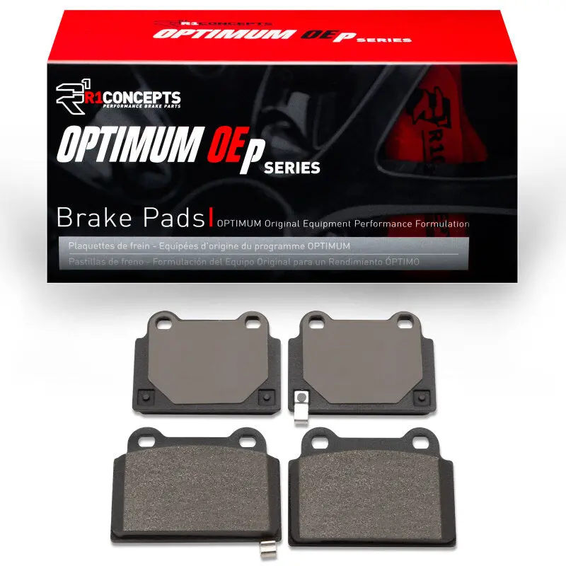 R1 2008-2015 Mitsubishi Lancer Rear R1 Optimum Oe Pads 1