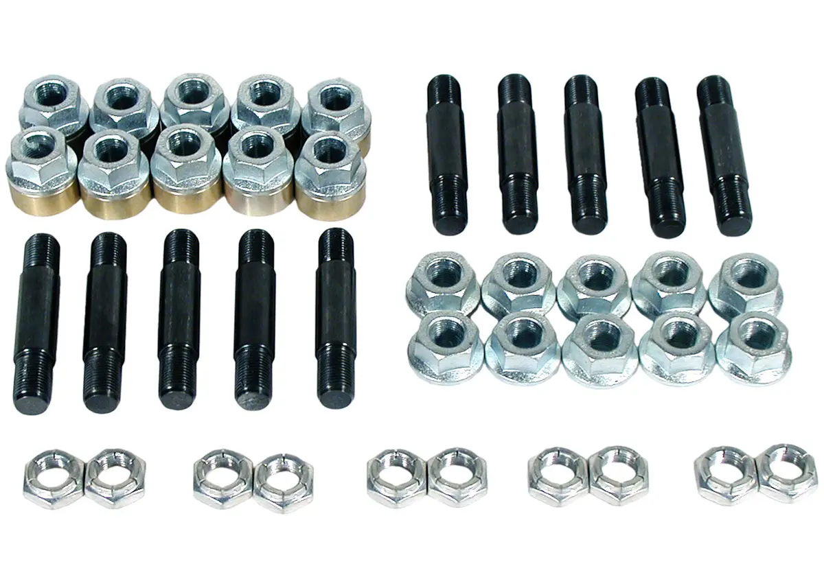 5/8" Steel Stud / Steel Lugnut Kit (1.75" Shoulder) 51590 1