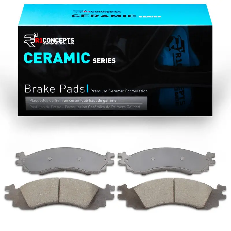 R1 06-12 Ford Explorer Front R1 Ceramic Brake Pads 1