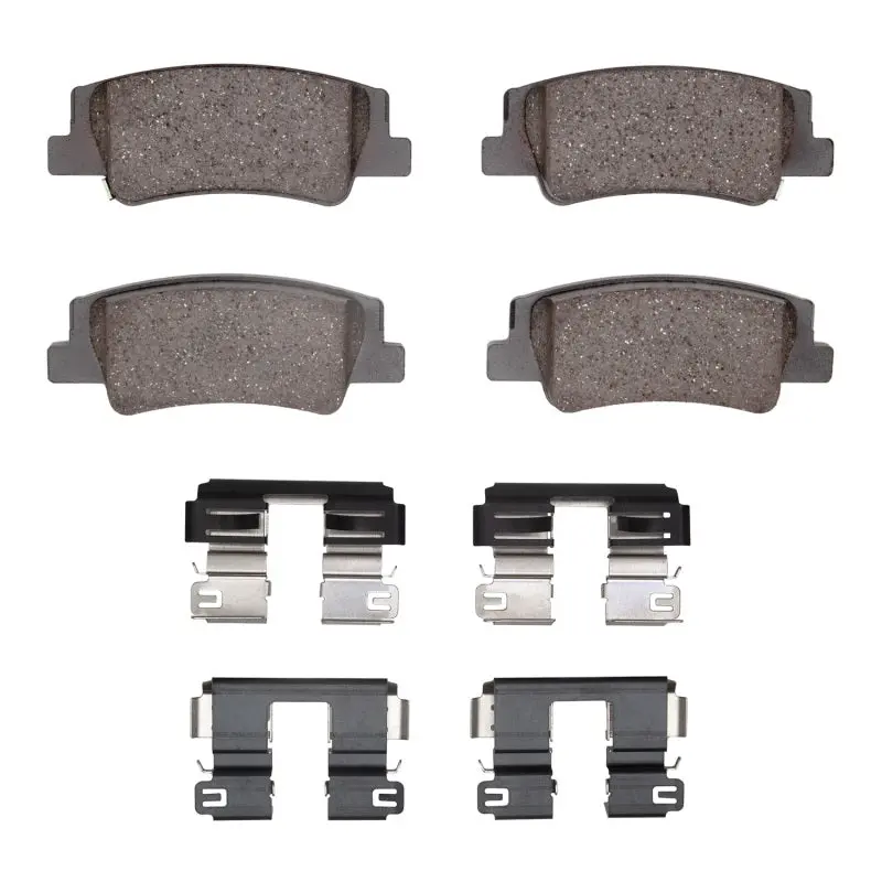 R1 2020-2025 Hyundai Sonata Rear R1 Ceramic Pads & Hardware Kit 1