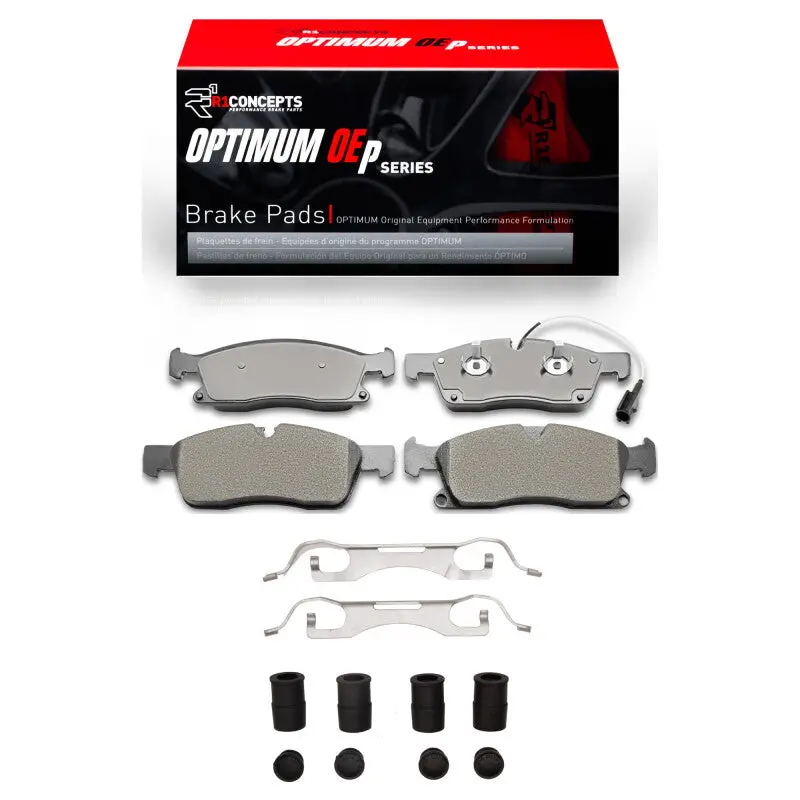 R1 2017-2023 Maserati Levante Front R1 Optimum Oe Pads & Hardware Kit 1