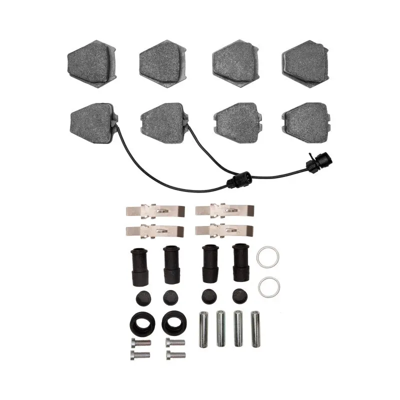 R1 00-03 Audi A8 Quattro Front Euro Ceramic Brake Pads And Hardware Kit 1