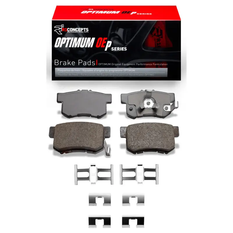 R1 2005-2018 Acura Rdx Rear R1 Optimum Oe Pads & Hardware Kit 1