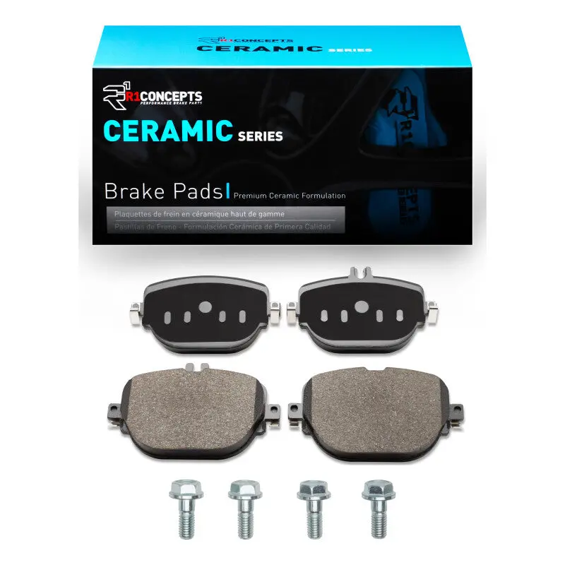 R1 17-25 Mercedes-Benz E63 Amg S Rear Ceramic Pads & Hardware Kit 1
