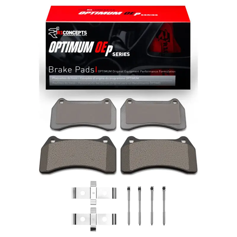 R1 2003-2005 Jaguar Xjr Front R1 Optimum Oe Pads & Hardware Kit 1
