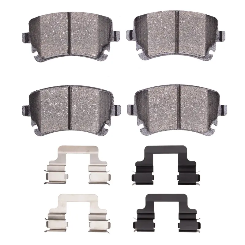 R1 2003-2018 Audi A8 Rear R1 Semi Met Pads & Hardware Kit 1
