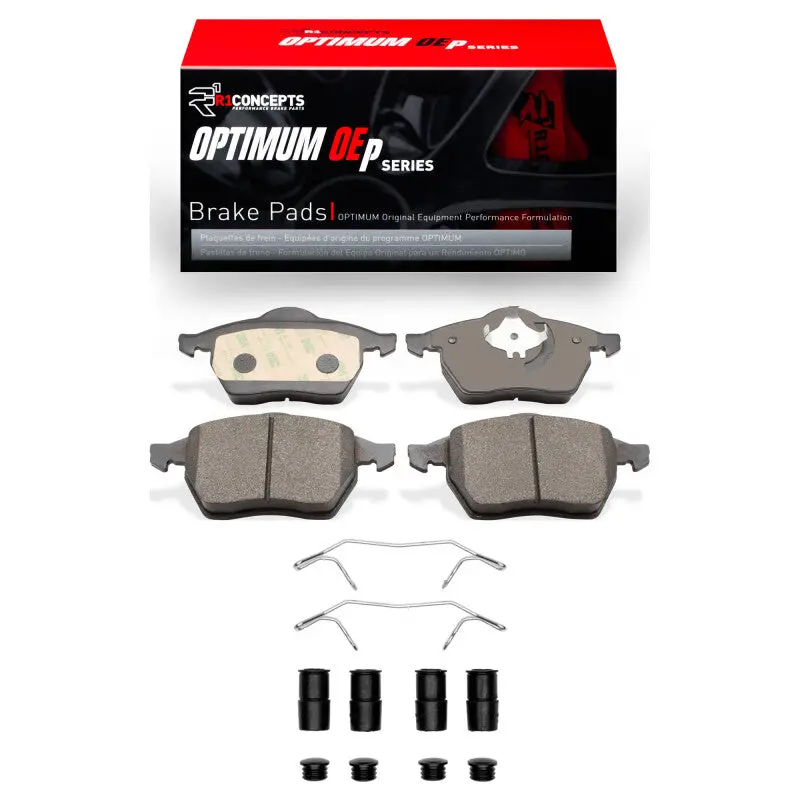 R1 92-00 Audi 100 Front Optimum Oe Pads & Hardware Kit 1