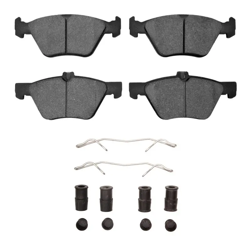 R1 04-09 Mercedes-Benz E280 (Canada) Front Semi Met Pads & Hardware Kit 1