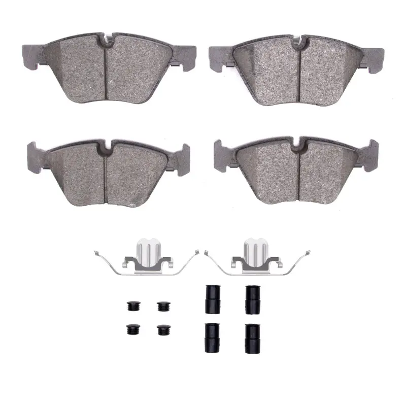 R1 2007-2013 Bmw 125I (Mexico) Front R1 Euro Ceramic Pads & Hardware Kit 1