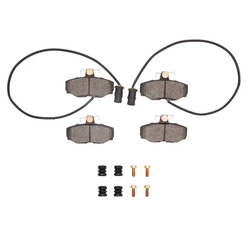 R1 87-87 Jaguar Xj12 Rear Optimum Oe Pads & Hardware Kit 1