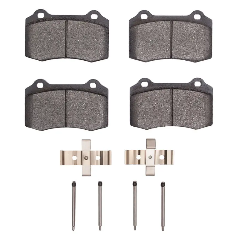 R1 04-07 Volvo S60 Rear Semi Met Pads & Hardware Kit 1