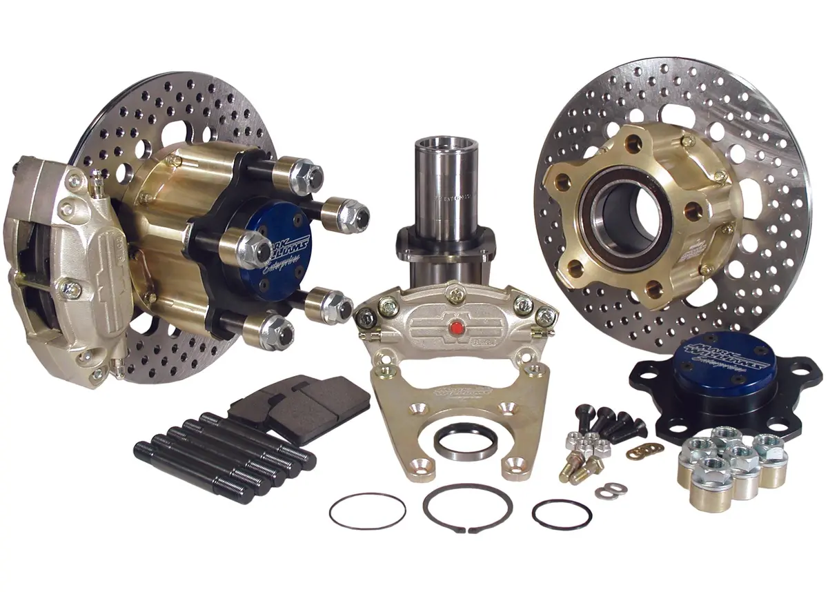 Tbm Brakes / Mark Williams Weld Spindle Floater Kit Steel Brake 1