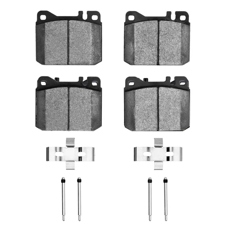 R1 1979-1985 Mercedes-Benz 280Se Front R1 Semi Met Pads & Hardware Kit 1