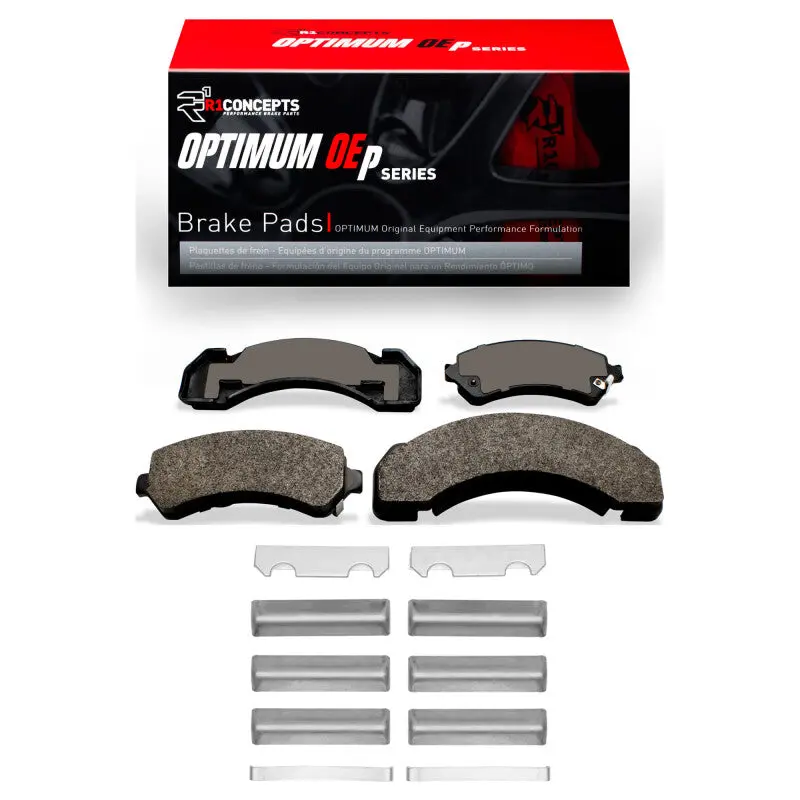 R1 97-99 Chevrolet P30 Front/Rear Optimum Oe Pads & Hardware Kit 1