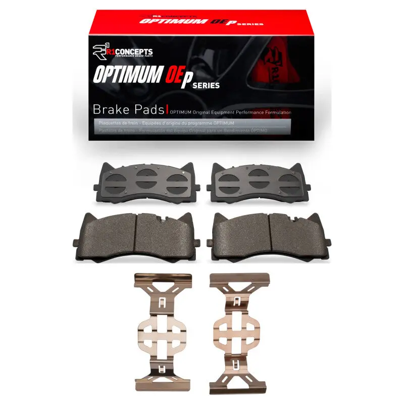 R1 2015-2021 Mercedes-Benz Amg Gt Front R1 Optimum Oe Pads & Hardware Kit 1