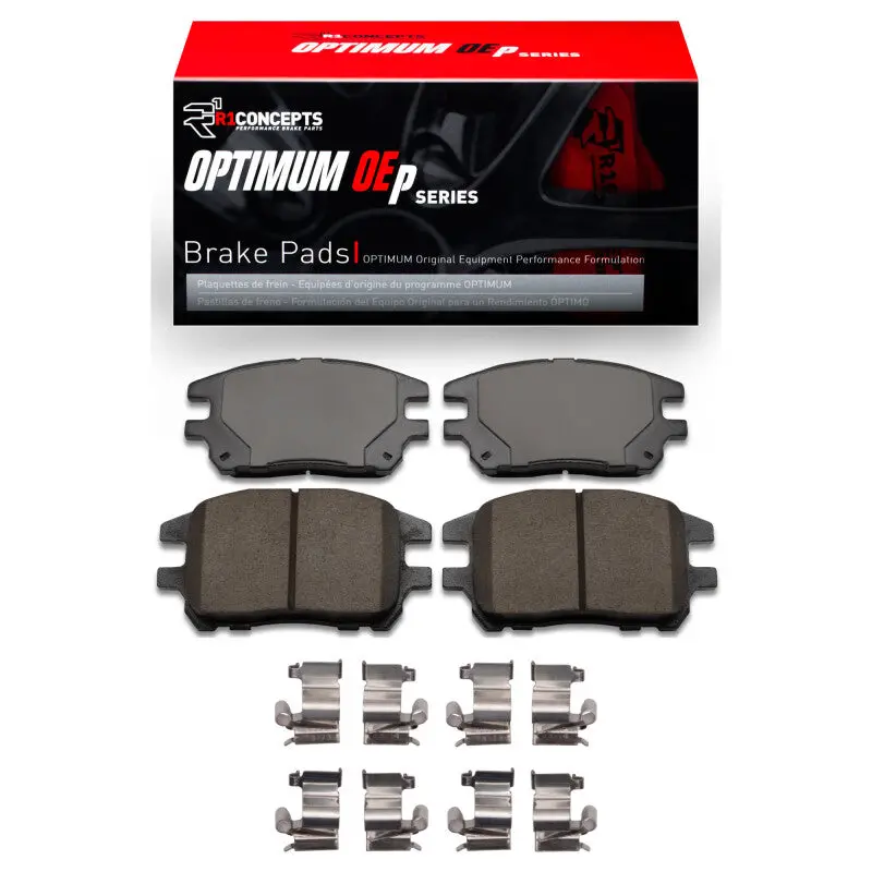 R1 02-03 Lexus Rx300 Front Optimum Oe Pads & Hardware Kit 1