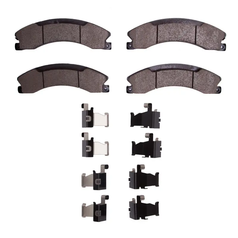 R1 12-24 Nissan Titan Xd Rear Ceramic Pads & Hardware Kit 1