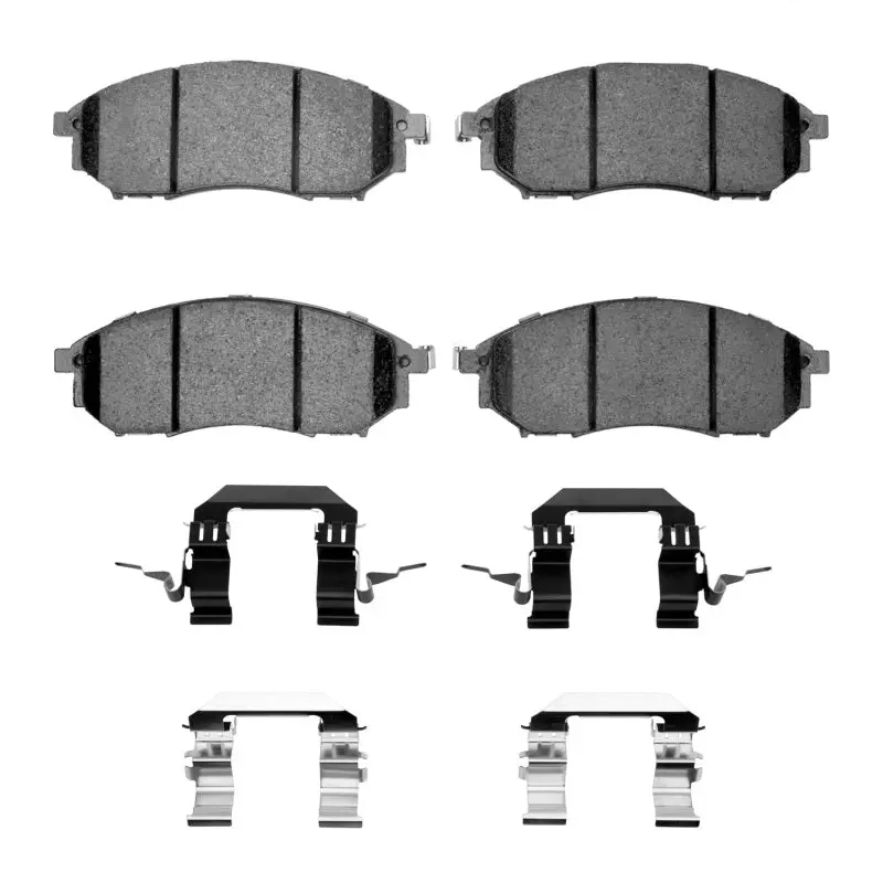 R1 02-20 Infiniti M45 Front Semi Met Pads & Hardware Kit 1