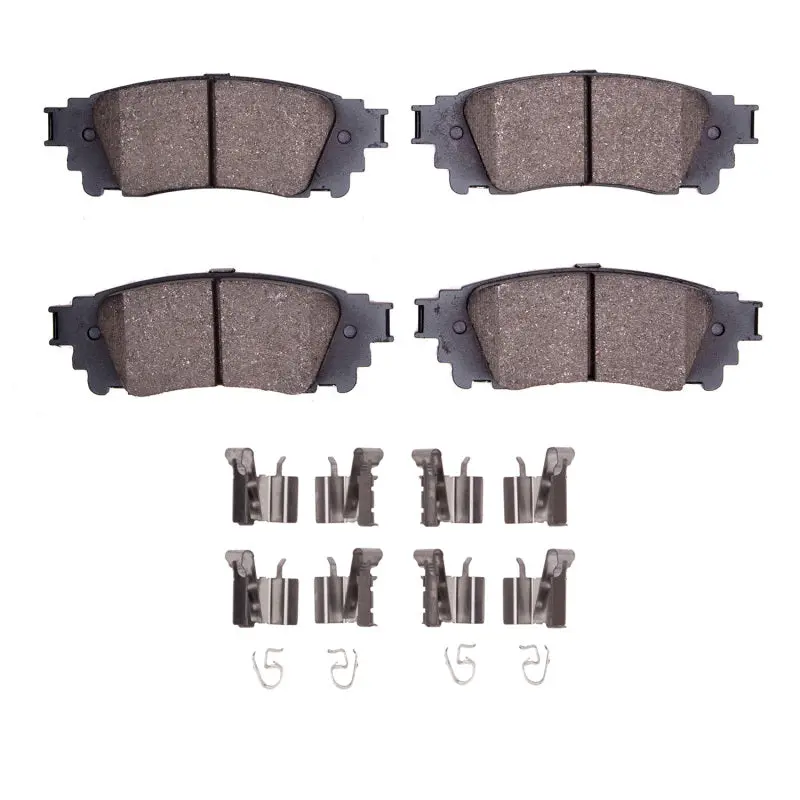 R1 2015-2021 Lexus Nx300h Rear R1 Ceramic Pads & Hardware Kit 1