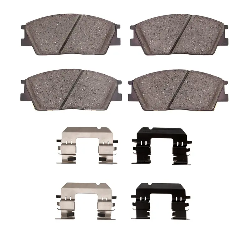 R1 20-25 Hyundai Venue Front Ceramic Pads & Hardware Kit 1