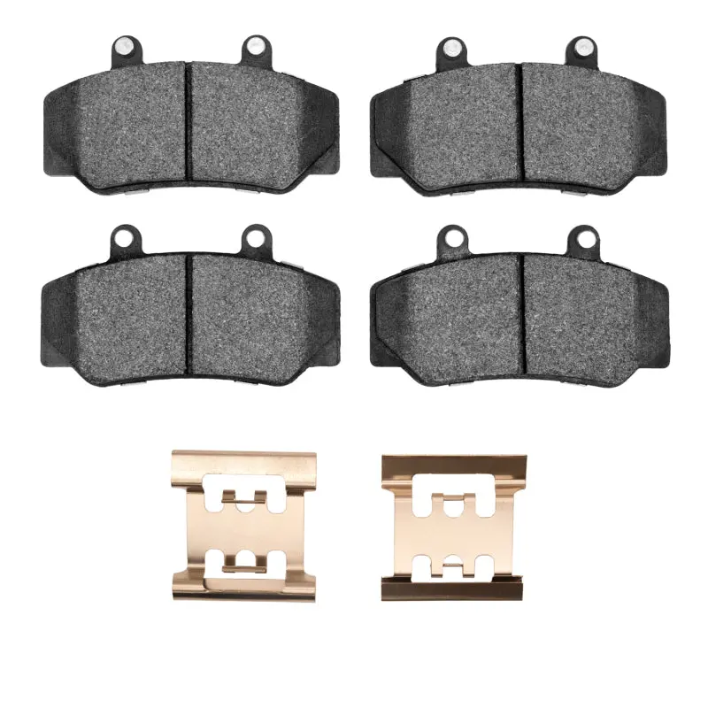 R1 1982-1992 Volvo 760 Series Front R1 Semi Met Pads & Hardware Kit 1