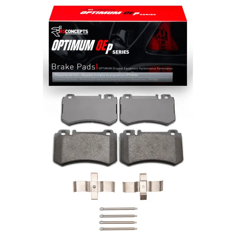 R1 03-11 Mercedes-Benz S55 Amg Rear Optimum Oe Pads & Hardware Kit 1