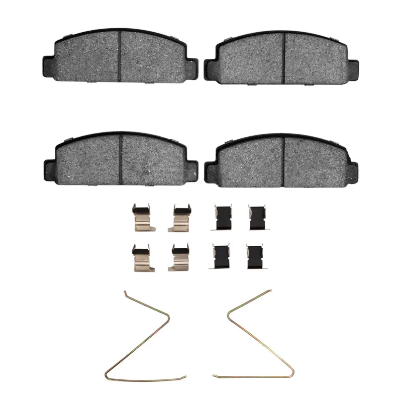 R1 1984-1991 Mazda Rx-7 Front R1 Semi Met Pads & Hardware Kit 1