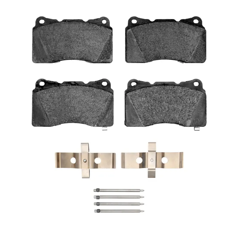 R1 14-17 Dodge Viper Front/Rear Euro Ceramic Pads & Hardware Kit 1