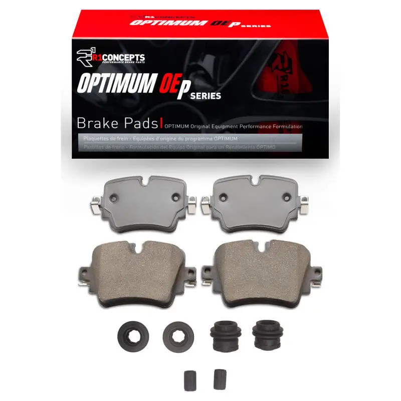 R1 16-19 Jaguar Xj Rear Optimum Oe Pads & Hardware Kit 1