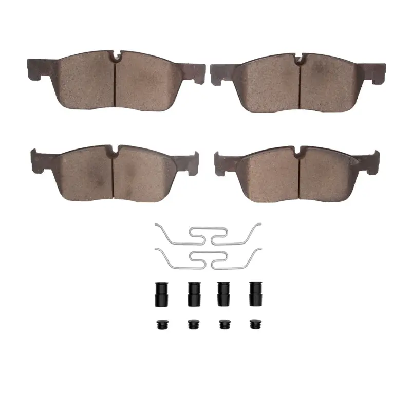 R1 2017-2020 Jaguar F-Pace Front R1 Euro Ceramic Pads & Hardware Kit 1