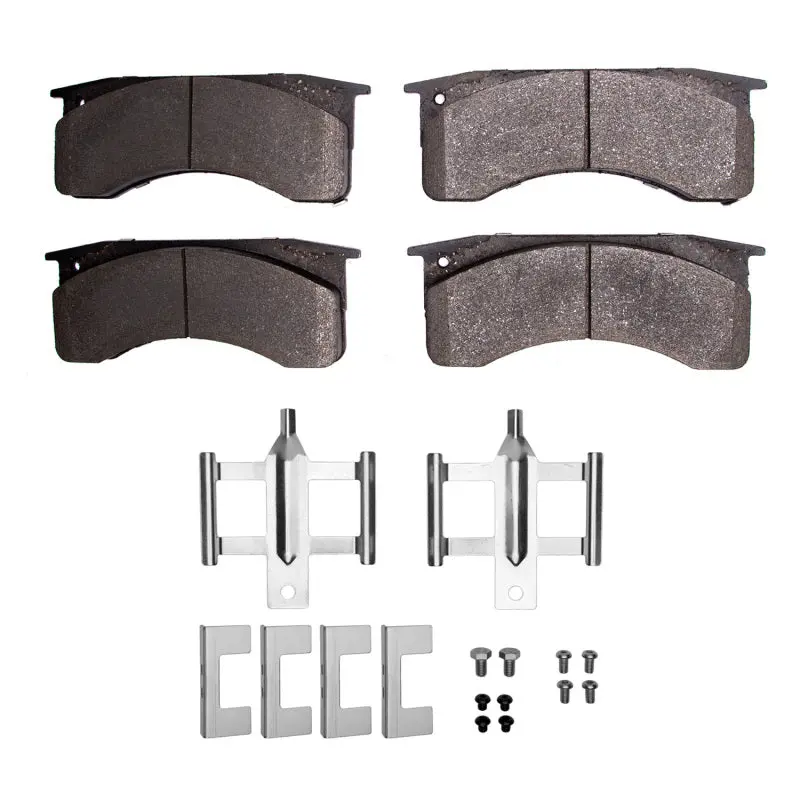 R1 1991-2024 Blue Bird Bus Tc1000 Front/Rear R1 Semi Met Pads & Hardware Kit 1