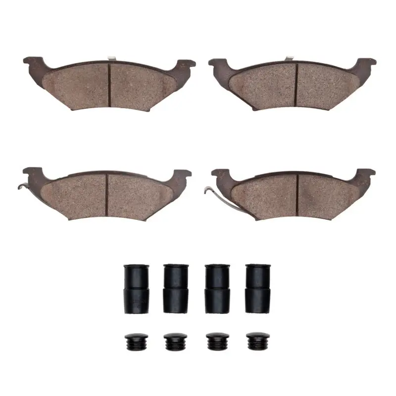 R1 1997-2000 Chrysler Town & Country Rear R1 Optimum Oe Pads & Hardware Kit 1