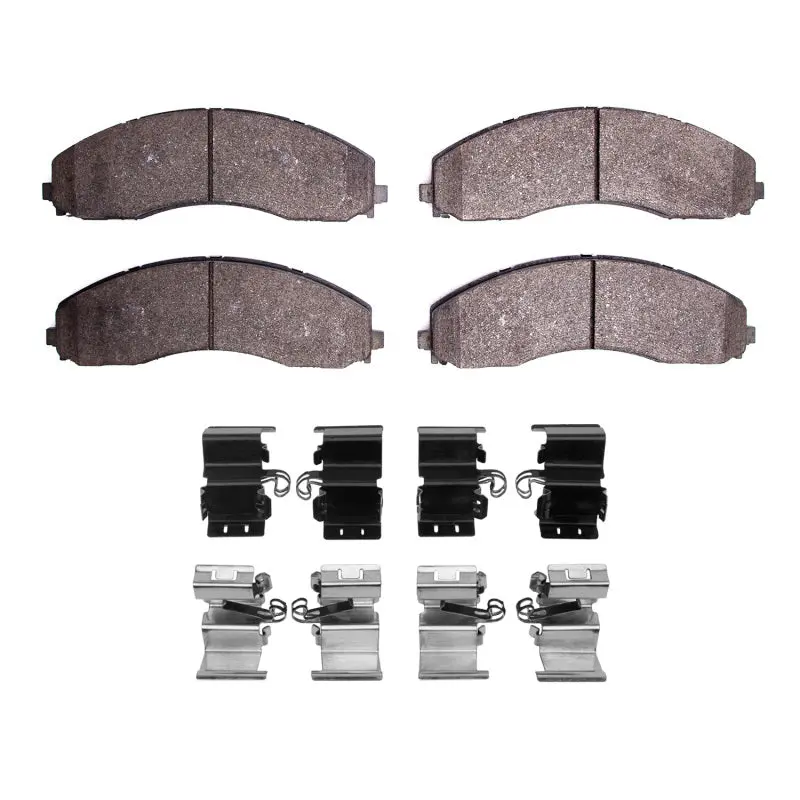 R1 17-24 Ford F-450 Super Duty Front/Rear Performance Off-Road/Tow Brake Pads & Hardware Kit 1
