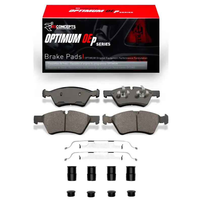 R1 05-12 Mercedes-Benz Ml500 (Usa/Canada) Front Optimum Oe Pads & Hardware Kit 1