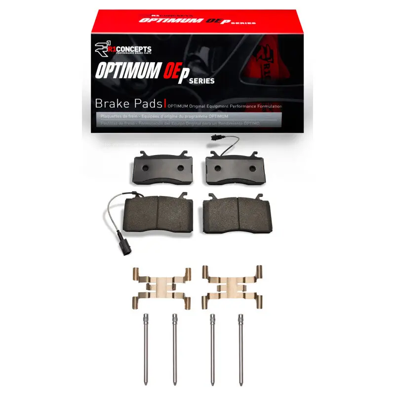 R1 2017-2025 Alfa Romeo Giulia Front R1 Optimum Oe Pads & Hardware Kit 1