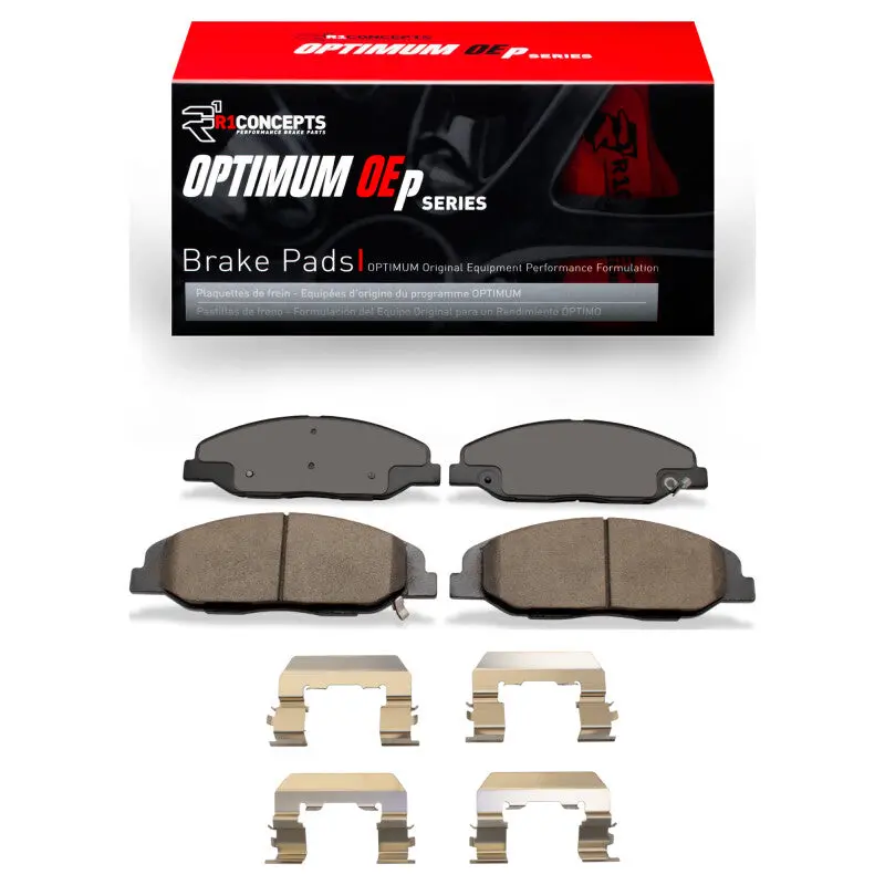 R1 2008-2014 Cadillac Cts Front R1 Optimum Oe Pads & Hardware Kit 1