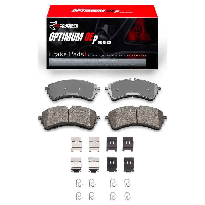 R1 20-25 Ford Transit-250 Rear Optimum Oe Pads & Hardware Kit 1