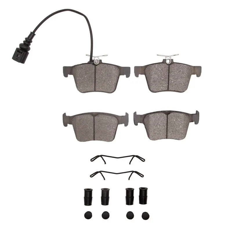 R1 17-22 Audi Tt Quattro Rs Rear Euro Ceramic Pads & Hardware Kit 1