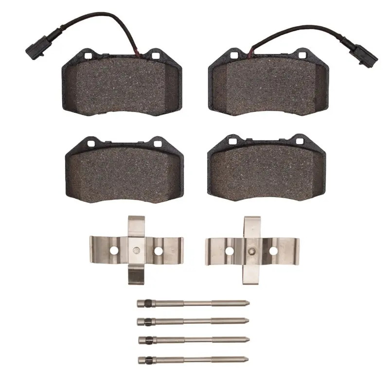 R1 15-20 Alfa Romeo 4C Front Semi Met Pads & Hardware Kit 1