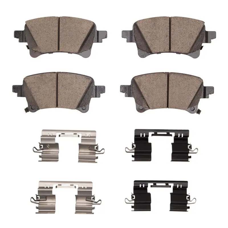 R1 2020-2025 Jeep Gladiator Rear Performance Off-Road/Tow Brake Pads & Hardware Kit 1