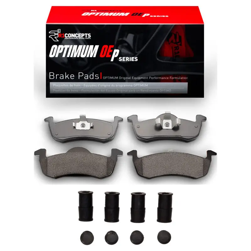 R1 07-16 Ford Expedition Rear Optimum Oe Pads & Hardware Kit 1