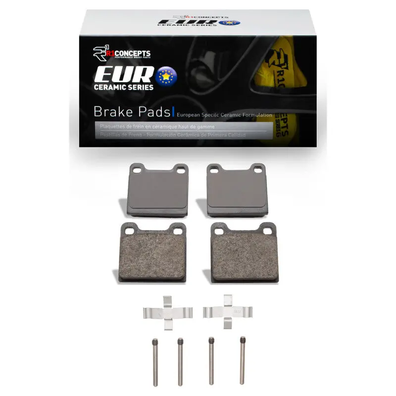 R1 64-74 Alfa Romeo Tz Front/Rear Euro Ceramic Pads & Hardware Kit 1