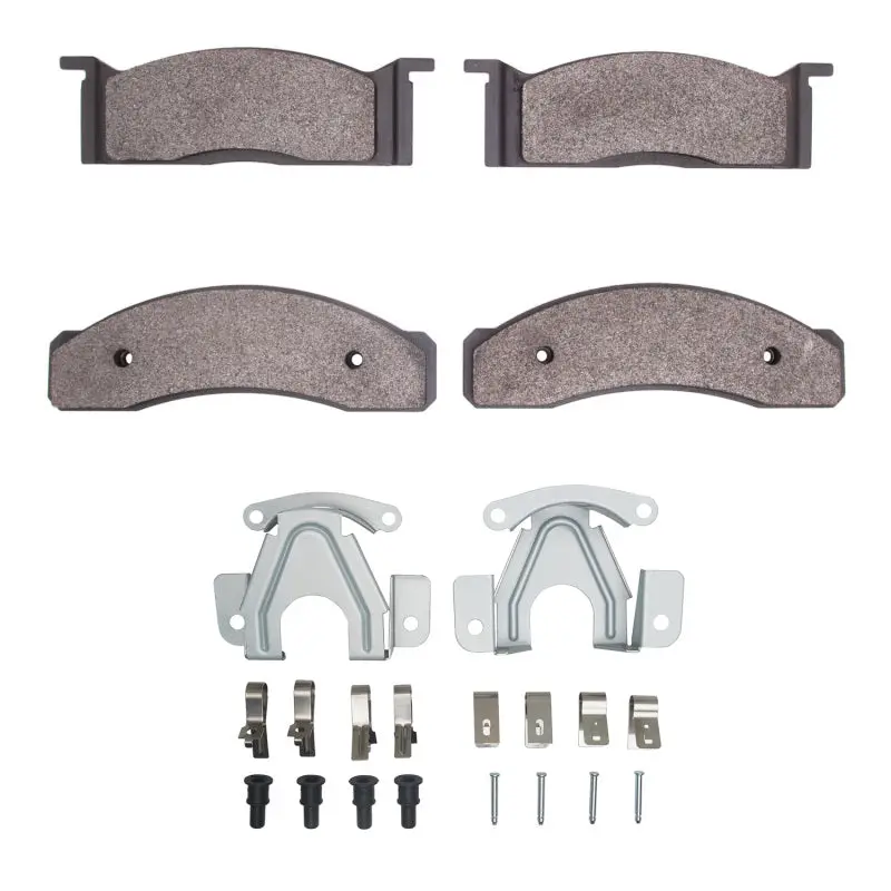 R1 1968-1973 Ford Falcon Front R1 Semi Met Pads & Hardware Kit 1