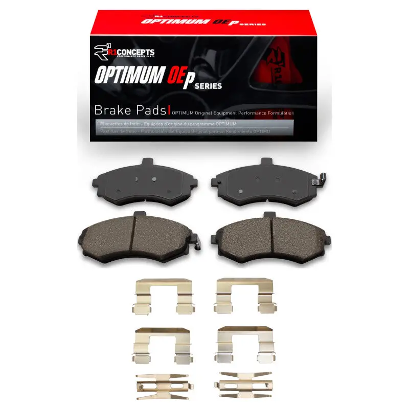 R1 02-05 Hyundai Elantra Front Optimum Oe Pads & Hardware Kit 1