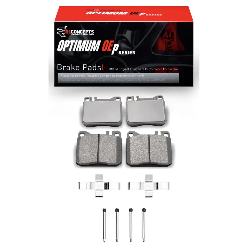 R1 79-85 Mercedes-Benz 280Ce Front Optimum Oe Pads & Hardware Kit 1