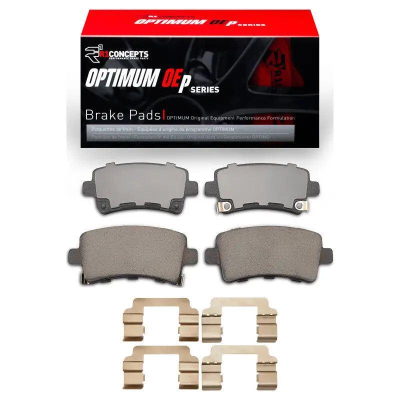 R1 11-13 Buick Regal Rear Optimum Oe Pads & Hardware Kit 1