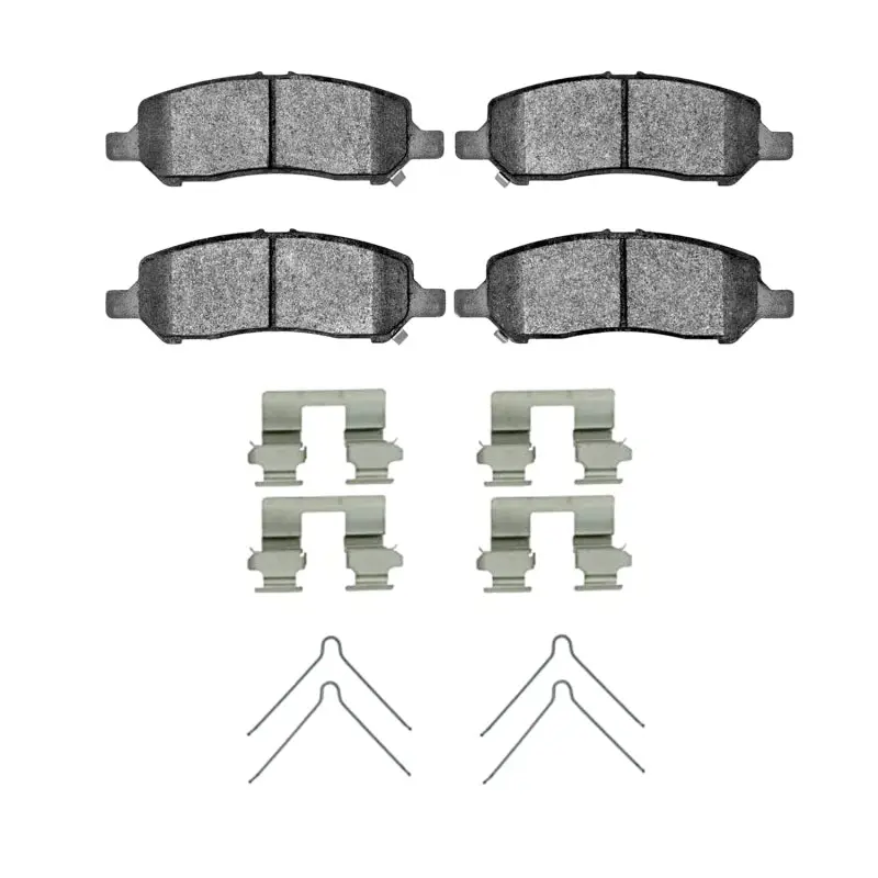R1 2013-2016 Dodge Dart Rear R1 Ceramic Pads & Hardware Kit 1