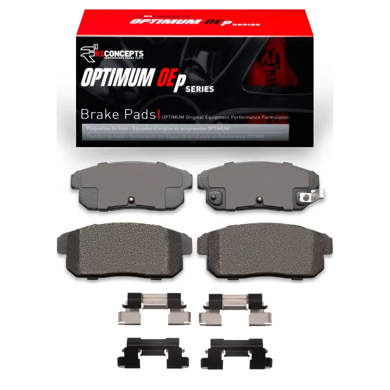 R1 04-11 Mazda Rx-8 Rear Optimum Oe Pads & Hardware Kit 1