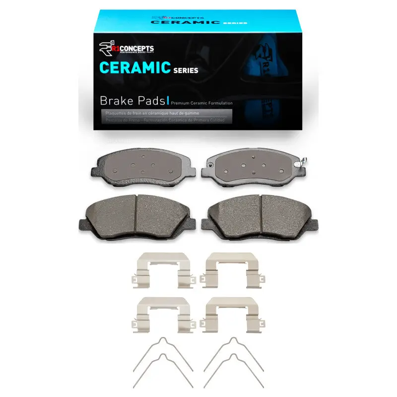 R1 06-19 Hyundai Santa Fe Xl Front Ceramic Pads & Hardware Kit 1